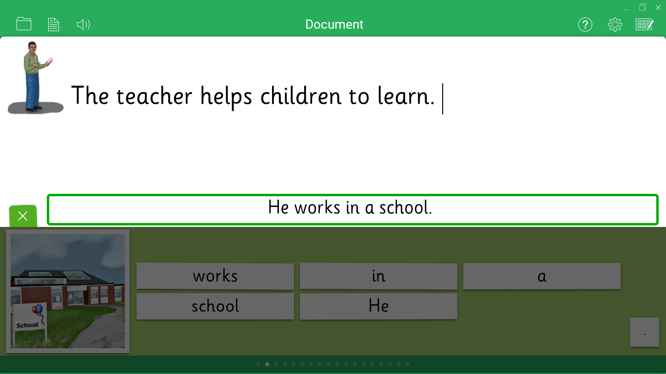 04B Providing support with model sentences