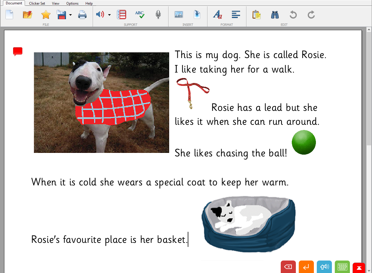 01UK Primary writing tool