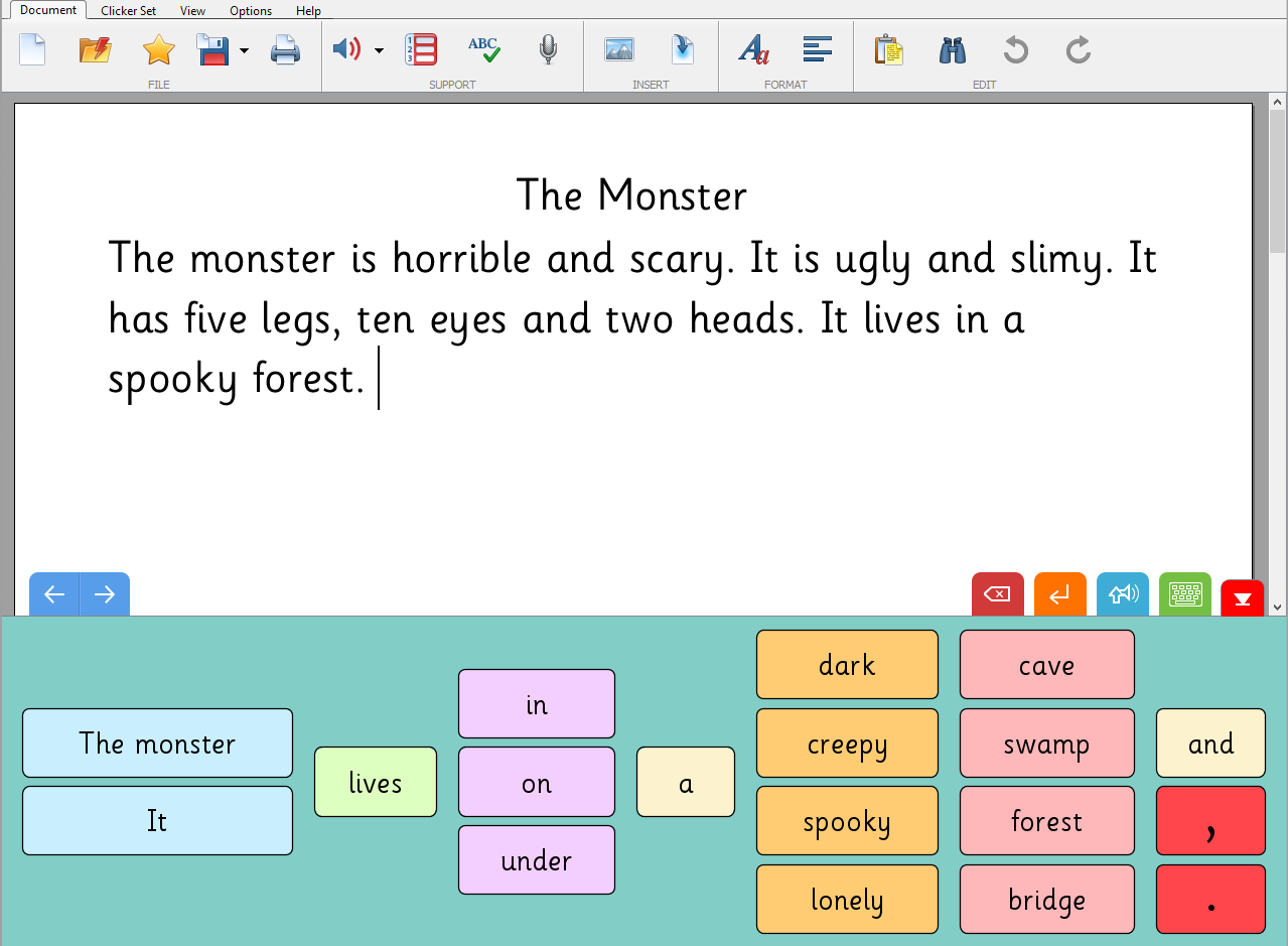 clicker-7-writing-tool