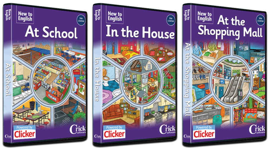 new to english dvd boxes