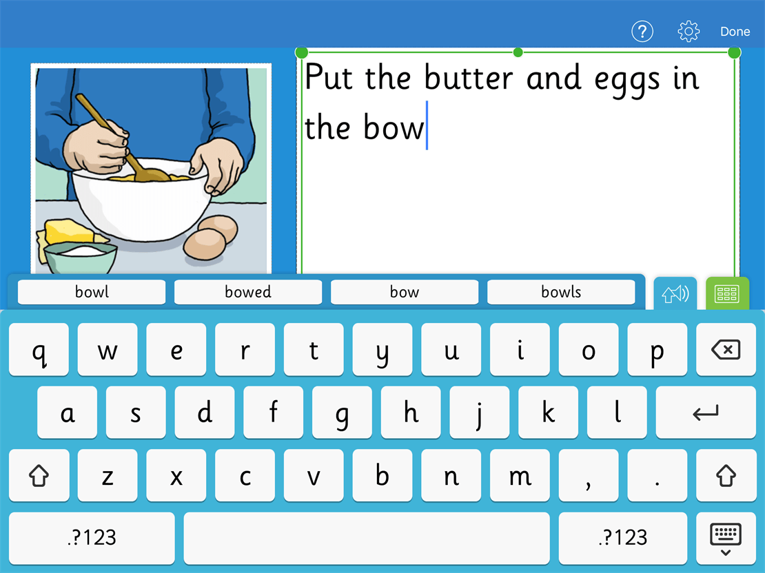 03 Writing support
